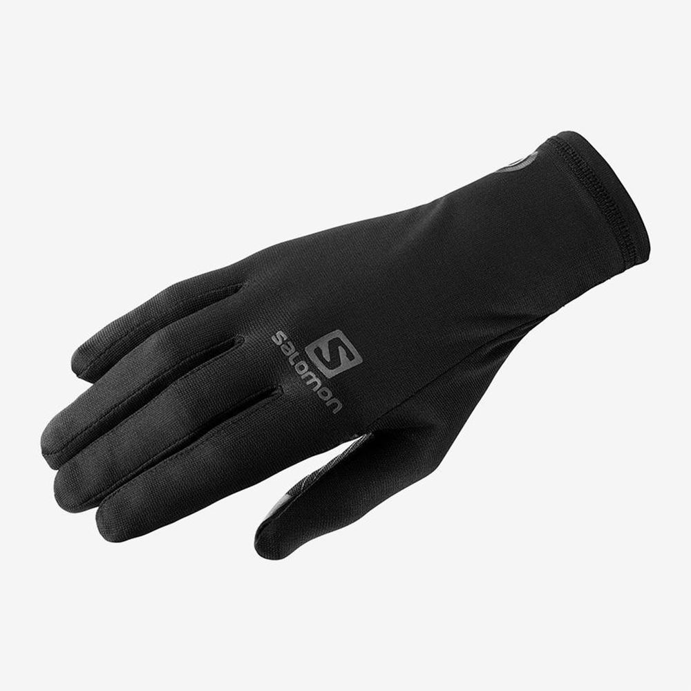 SALOMON NSO PRO GLOVE Philippines - Men's Gloves - Black | 623059-VIM